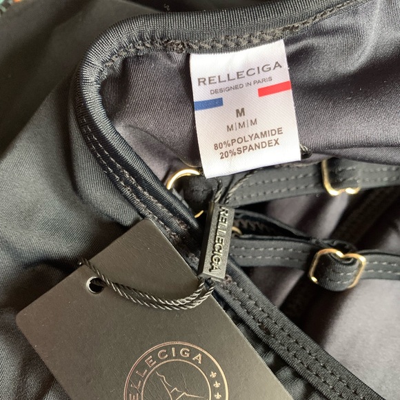 NWT🍀RELLECIGA Women’s High Waist Ruffled Flounce One Piece Swimwear - Picture 12 of 15